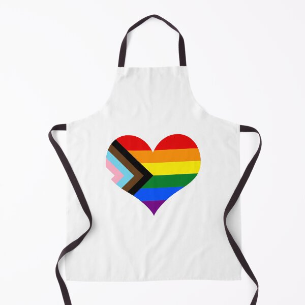 Item preview, Progressive Pride Flag Heart designed and sold by ChowdhuryAlayna.