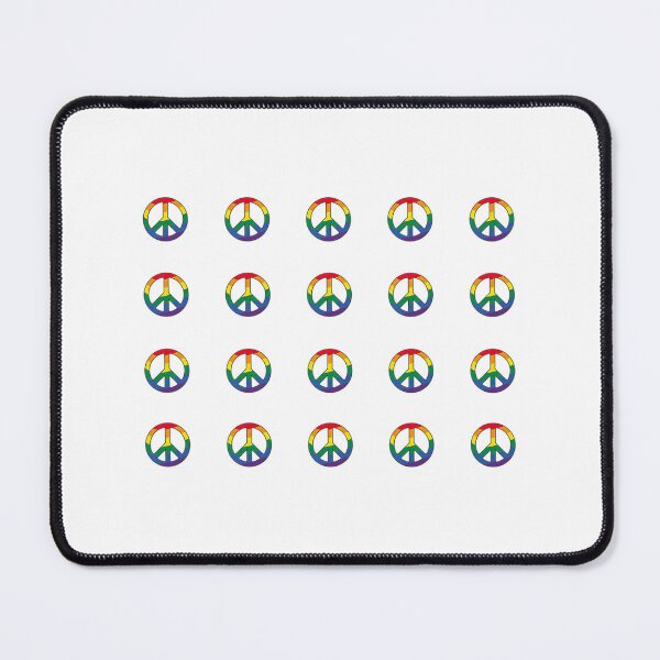 Item preview, Rainbow Peace Symbol Sticker Pack - Unity And Diversity designed and sold by ChowdhuryAlayna.