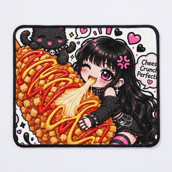 Item preview, Goth Food Gremlin Loves Corn Dog designed and sold by AnnekeJordaan.