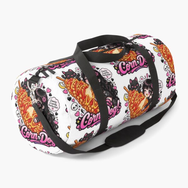 Item preview, Goth Food Gremlin Loves Corn Dog designed and sold by AnnekeJordaan.