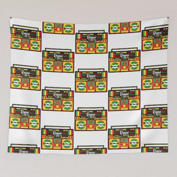 Item preview, Reggae Music Roots Boombox Vintage designed and sold by ChowdhuryAlayna.
