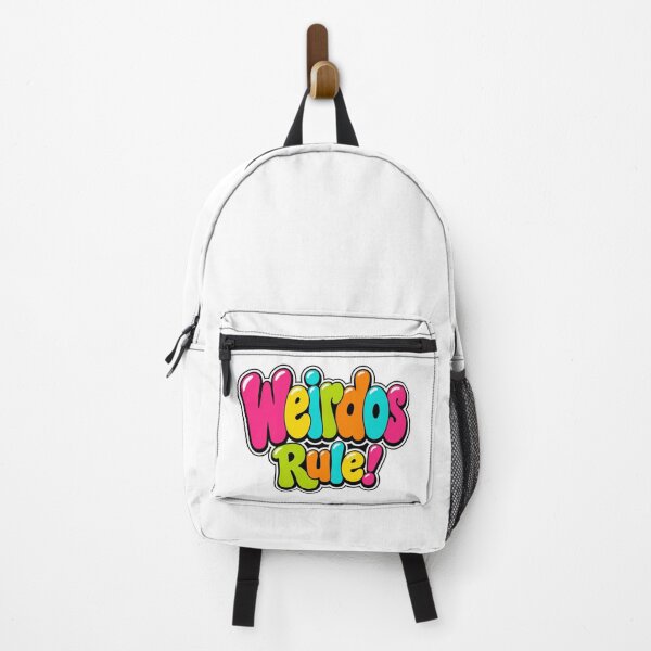 Item preview, Wierdos Rule Groovy Rainbow Bubble Letters designed and sold by BearLoveDesign.