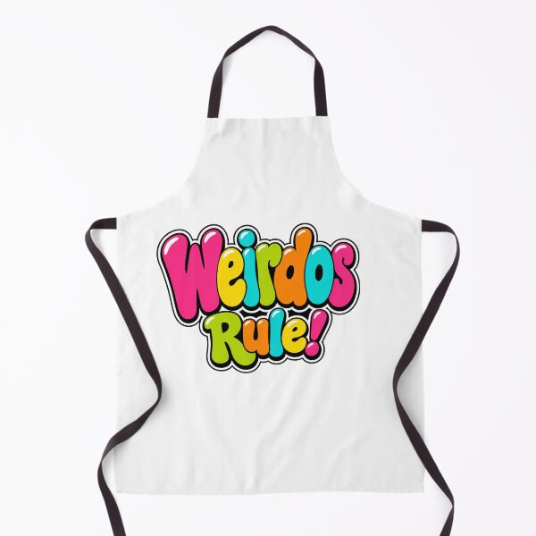 Item preview, Wierdos Rule Groovy Rainbow Bubble Letters designed and sold by BearLoveDesign.