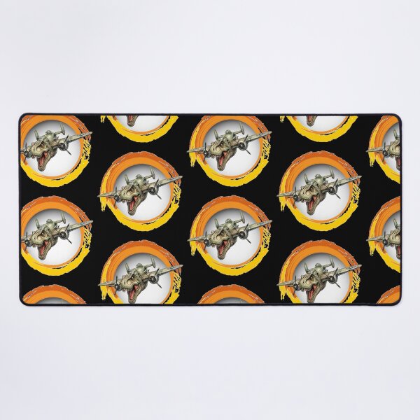 Item preview, T-Rex Warplane Soars Through Surreal Skies designed and sold by Wilcox PhotoArt.