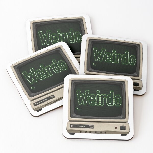 Item preview, Weirdo Retro Computer Terminal Pixel Art designed and sold by BearLoveDesign.