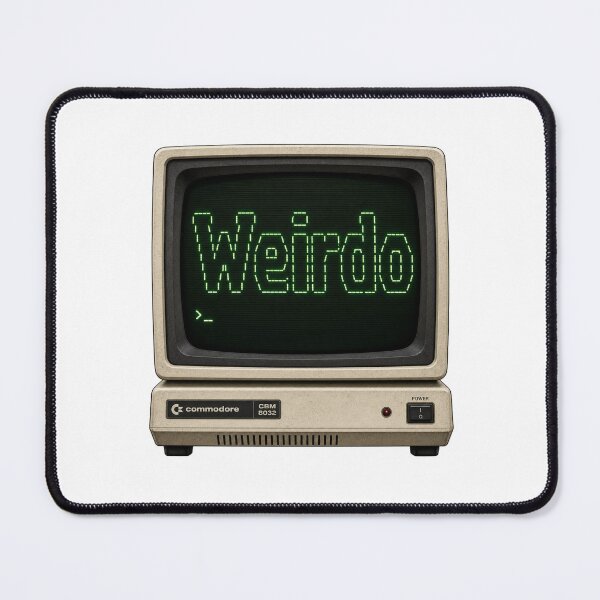 Item preview, Weirdo Retro Computer Terminal Pixel Art designed and sold by BearLoveDesign.