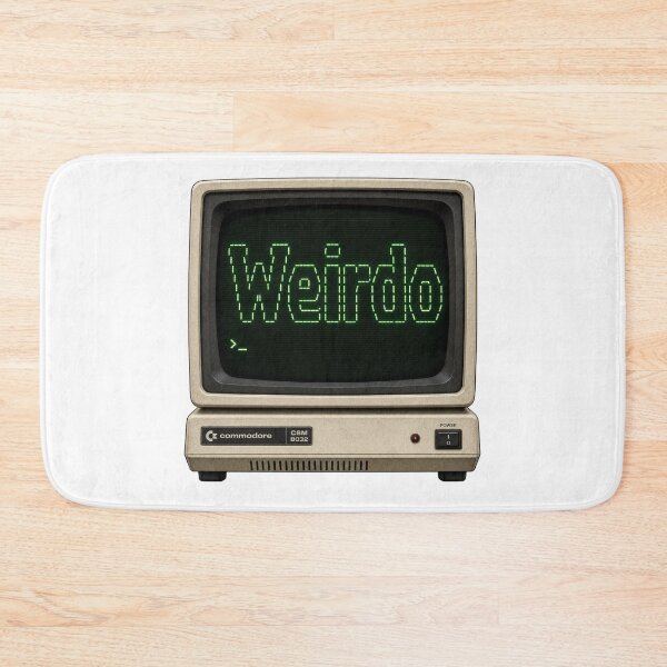 Item preview, Weirdo Retro Computer Terminal Pixel Art designed and sold by BearLoveDesign.