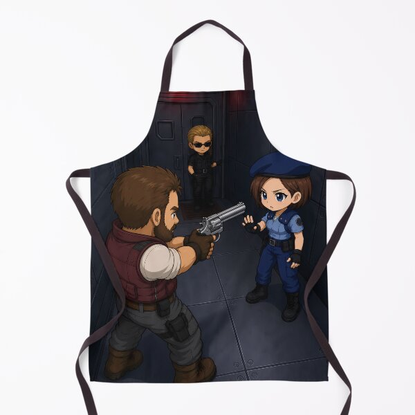 Item preview, Chibi Evil - Wesker Barry and Jill - Betrayal designed and sold by linanerdyshop.