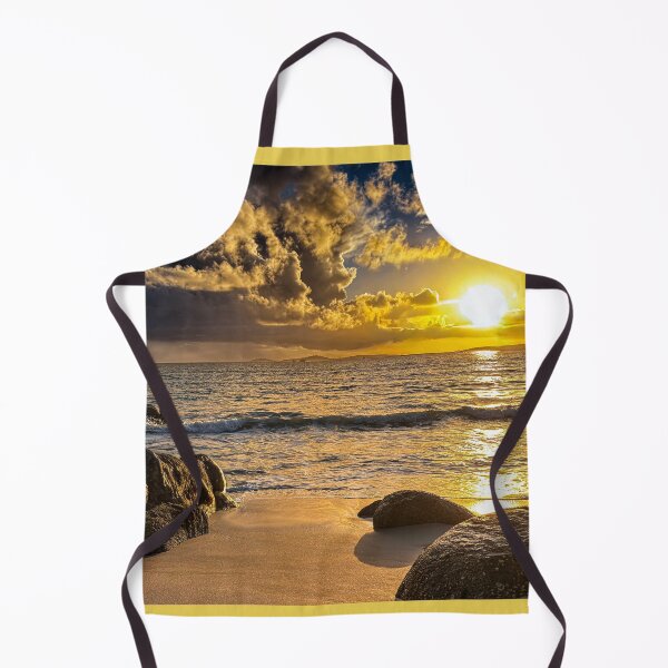 Item preview, Sunset at the beach with storm clouds designed and sold by Faith Based Decor .