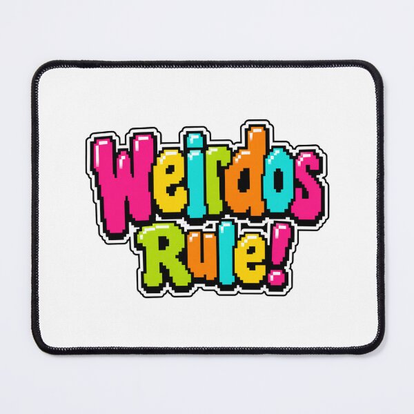Item preview, Wierdos Rule Pixel Art Retro Gamer Style designed and sold by BearLoveDesign.