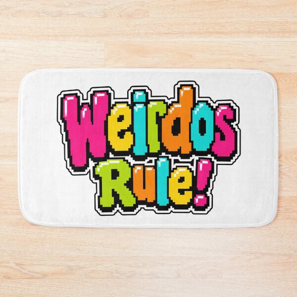Item preview, Wierdos Rule Pixel Art Retro Gamer Style designed and sold by BearLoveDesign.
