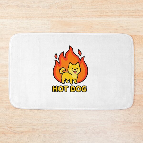 Item preview, Fiery Hot Dog designed and sold by anuggra.