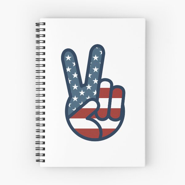 Item preview, Salty-Dog American Flag Peace Sign Icon designed and sold by ChowdhuryAlayna.