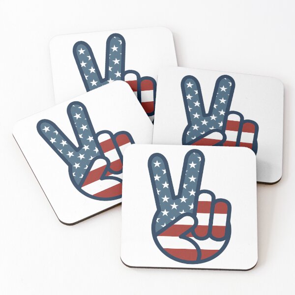 Item preview, Salty-Dog American Flag Peace Sign Icon designed and sold by ChowdhuryAlayna.