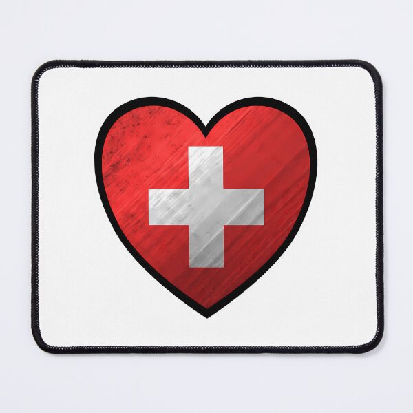 Item preview, Switzerland Flag Heart Icon designed and sold by ChowdhuryAlayna.
