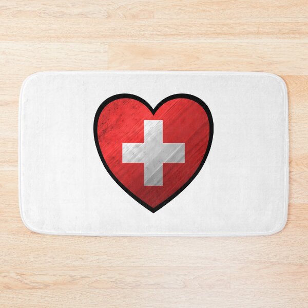 Item preview, Switzerland Flag Heart Icon designed and sold by ChowdhuryAlayna.