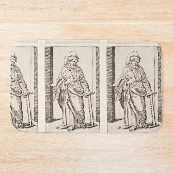 Item preview, Saint Simon with Saw and Book designed and sold by artofuniverse.