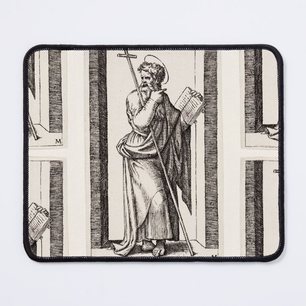 Item preview, Bearded Apostle With Cross and Book designed and sold by artofuniverse.