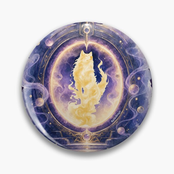 Artikelvorschau, Zauberwolf-Aufkleber entworfen und verkauft von DesignPMG.