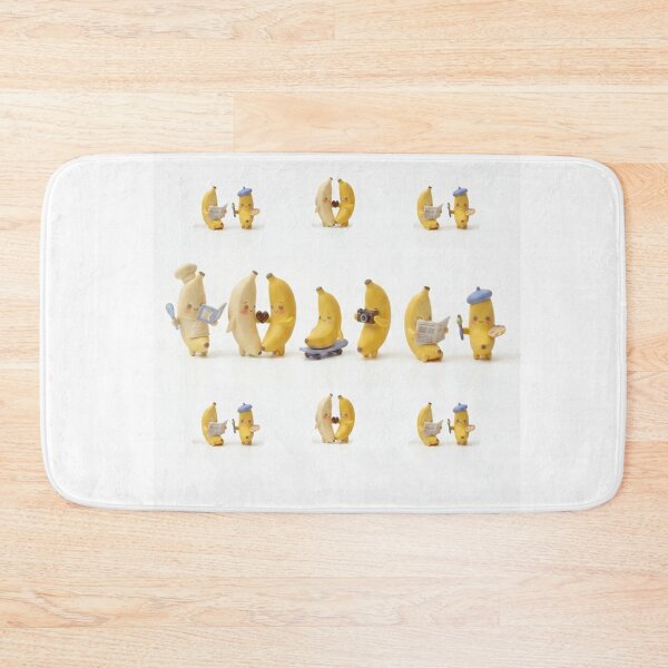 Item preview, Cute Miniature Banana Characters Living Their Best Life - Fun Hobbies Pattern designed and sold by The Mandala Oasis.