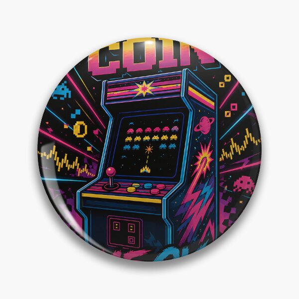Item preview, Retro Arcade Game Over Neon Vaporwave Aesthetic designed and sold by Freestyle Prints.