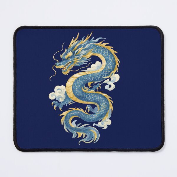 Item preview, Blue dragon sticker designed and sold by DesignPMG.