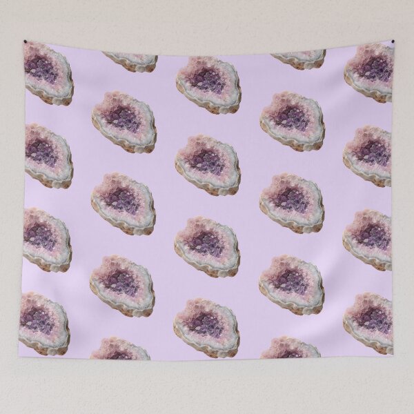 Item preview, Purple Amethyst Crystal Geode Aesthetic designed and sold by jianina-alondra.