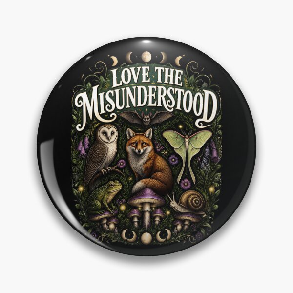 Item preview, Love The Misunderstood Bat Raven Cat 2 designed and sold by Positive&FunnyThings.
