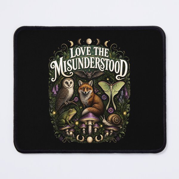 Item preview, Love The Misunderstood Bat Raven Cat 2 designed and sold by Positive&FunnyThings.