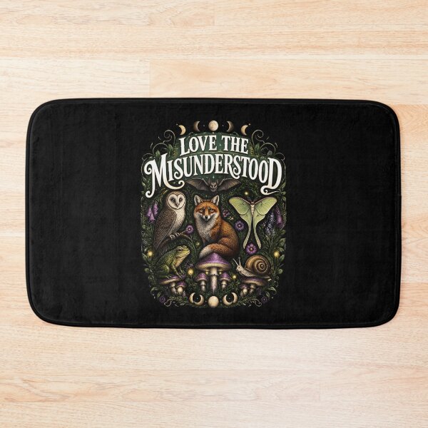 Item preview, Love The Misunderstood Bat Raven Cat 2 designed and sold by Positive&FunnyThings.
