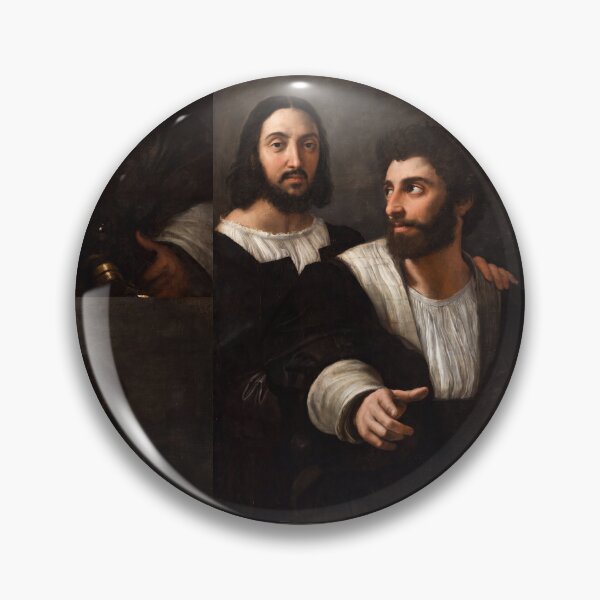 Item preview, Double Portrait of Two Bearded Men designed and sold by artofuniverse.