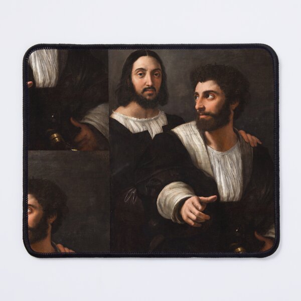 Item preview, Double Portrait of Two Bearded Men designed and sold by artofuniverse.