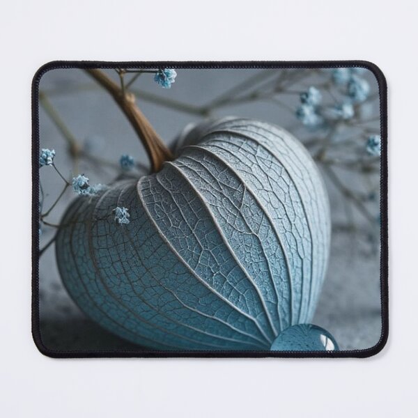 Item preview, Blue Physalis Lantern Water Drop Gypsophila Still Life Art designed and sold by LYAN-STORE.
