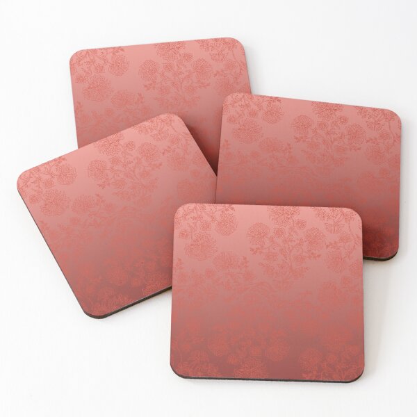 Item preview, Floral Elegance – Intricate Chintz Botanical Ombre Pattern | Red designed and sold by Frohyou.