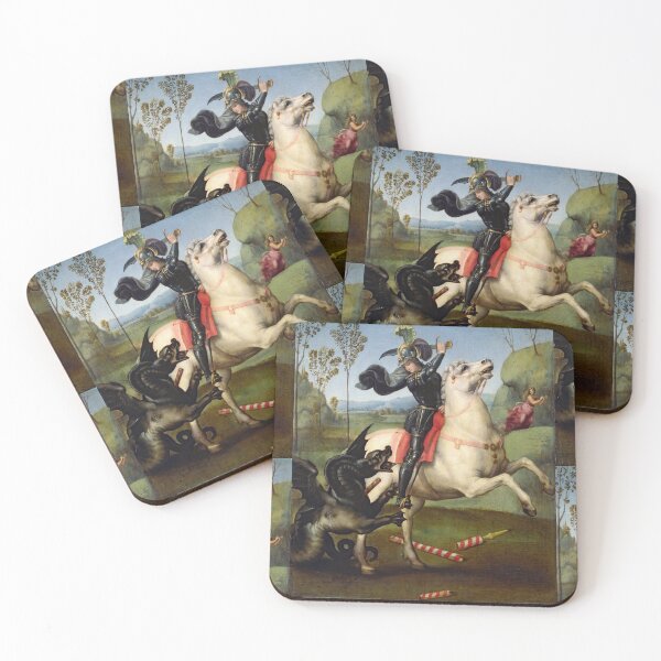 Item preview, Saint George Slaying the Dragon designed and sold by artofuniverse.