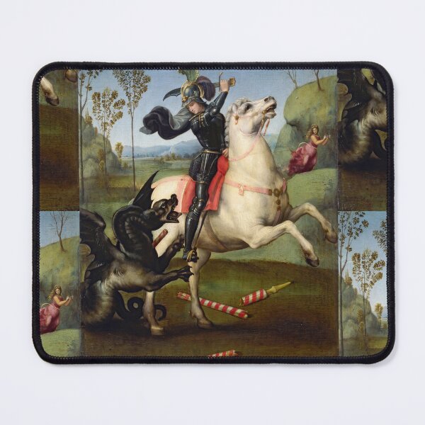Item preview, Saint George Slaying the Dragon designed and sold by artofuniverse.