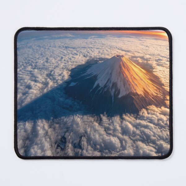 Item preview, Mount Fuji Sunrise Sea of Clouds Photography designed and sold by conohitoAI-ArtGallery.