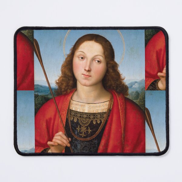 Item preview, Saint Sebastian Holding an Arrow designed and sold by artofuniverse.