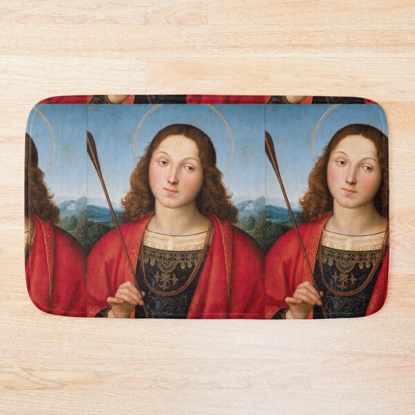 Item preview, Saint Sebastian Holding an Arrow designed and sold by artofuniverse.