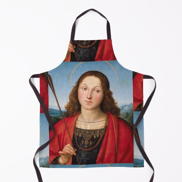 Item preview, Saint Sebastian Holding an Arrow designed and sold by artofuniverse.