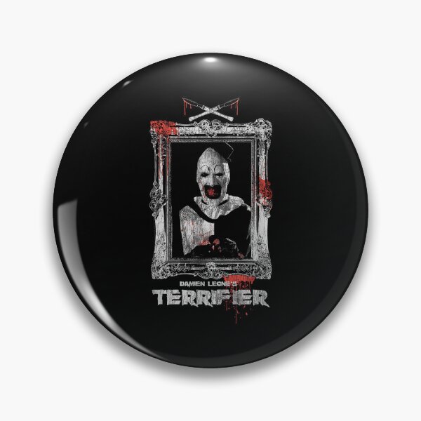 Item preview, Spooky Slasher Creepy Mime Jester Bloody Fancy Frame designed and sold by MaceonPi.