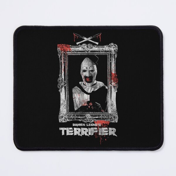 Item preview, Spooky Slasher Creepy Mime Jester Bloody Fancy Frame designed and sold by MaceonPi.
