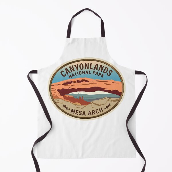 Item preview, Canyonlands National Park Mesa Arch Utah Retro Desert Badge designed and sold by LittleArij.