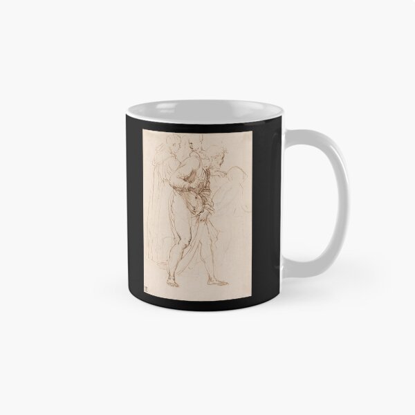 Item preview, Renaissance Figure Study in Brown Ink designed and sold by artofuniverse.