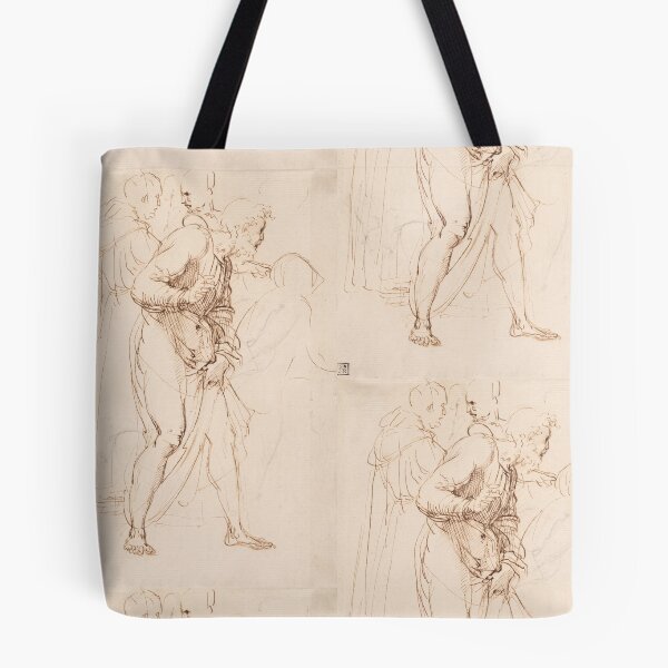 Item preview, Renaissance Figure Study in Brown Ink designed and sold by artofuniverse.