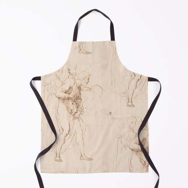 Item preview, Renaissance Figure Study in Brown Ink designed and sold by artofuniverse.