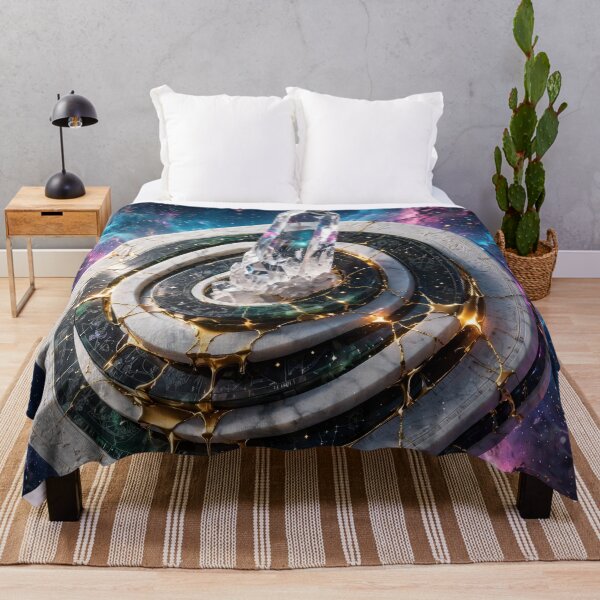 Item preview, Cosmic Crystal Astrolabe Kintsugi designed and sold by NovarianDesign.