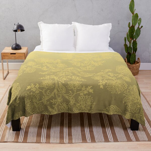 Item preview, Floral Elegance – Intricate Chintz Botanical Ombre Pattern | Yellow designed and sold by Frohyou.