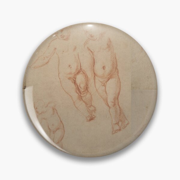 Item preview, Red Chalk Study of Cherubs designed and sold by artofuniverse.