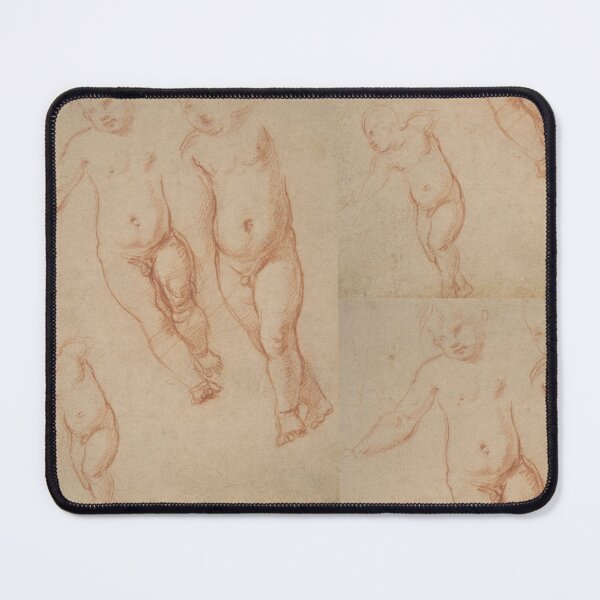 Item preview, Red Chalk Study of Cherubs designed and sold by artofuniverse.